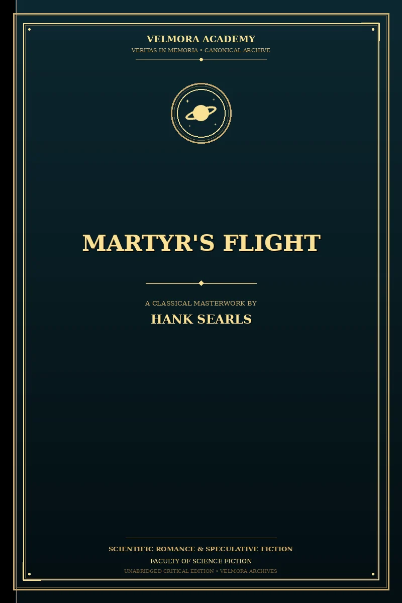 Cover of Martyr's Flight