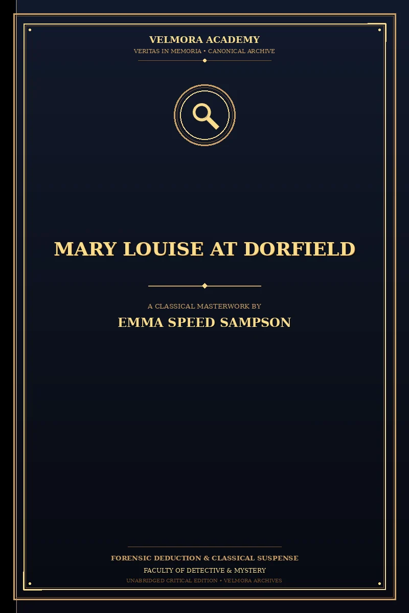 Mary Louise at Dorfield