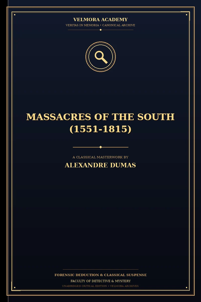 Massacres of the South (1551-1815)