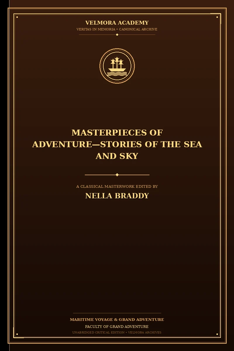 Cover of Masterpieces of Adventure—Stories of the Sea