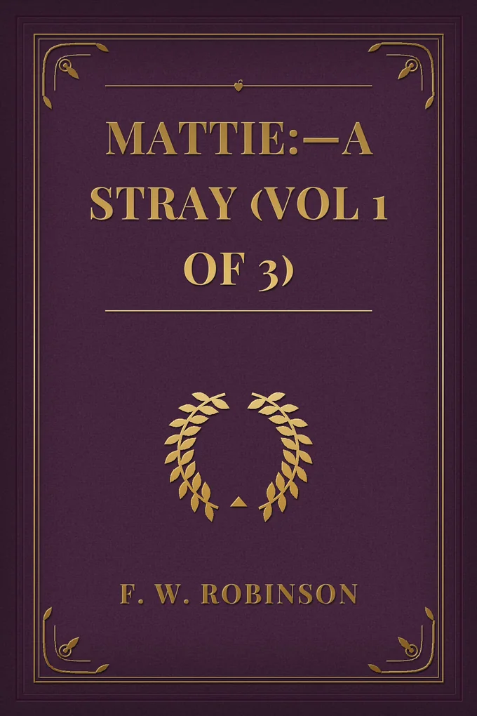 Mattie:—A Stray (Vol 1 of 3)