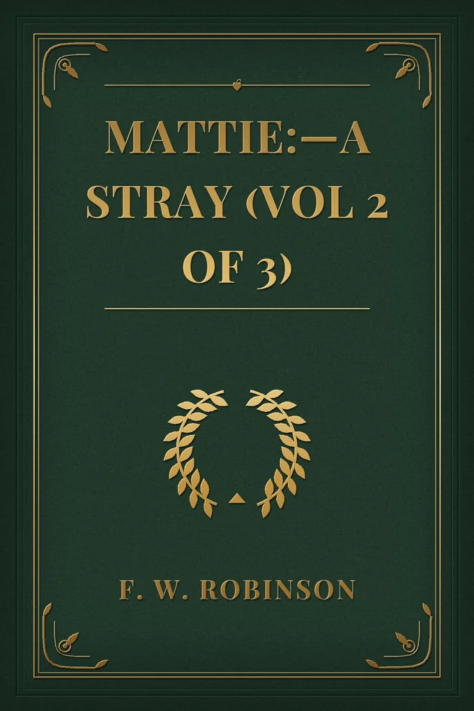 Mattie:—A Stray (Vol 2 of 3)