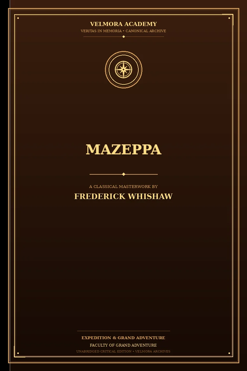 Cover of Mazeppa