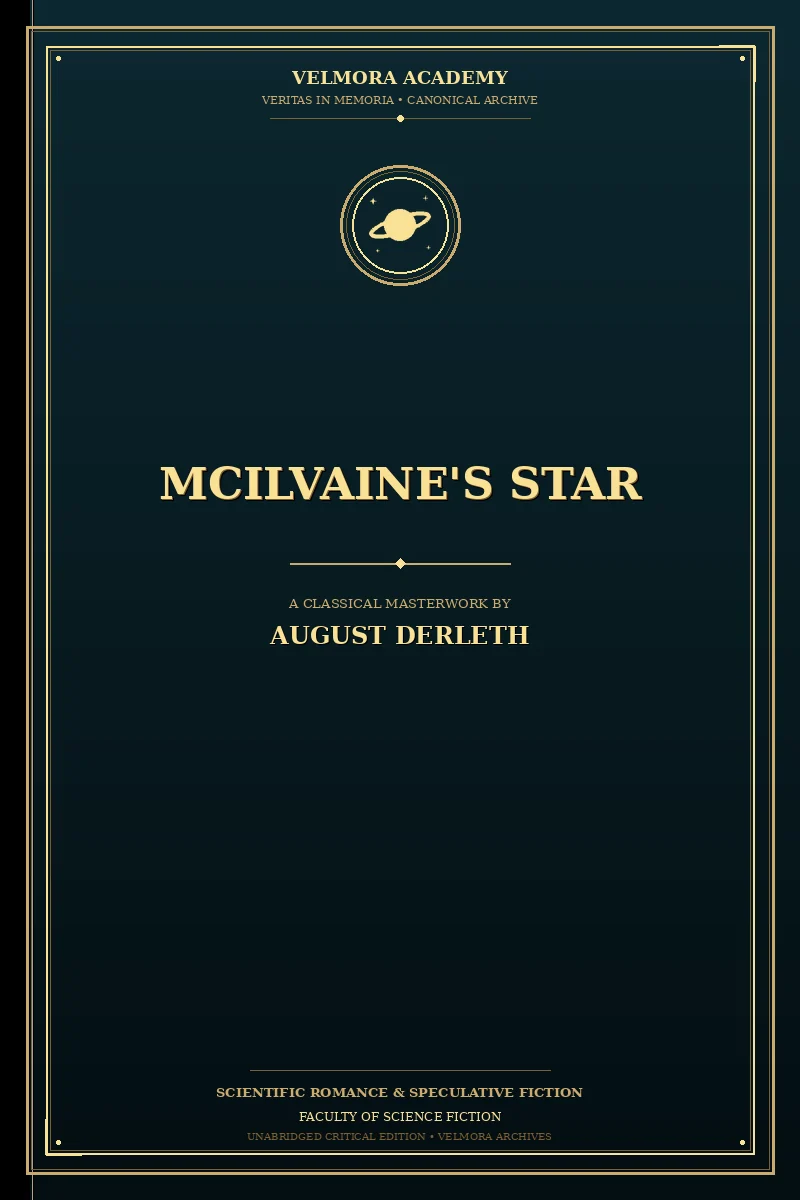 Cover of McIlvaine's Star