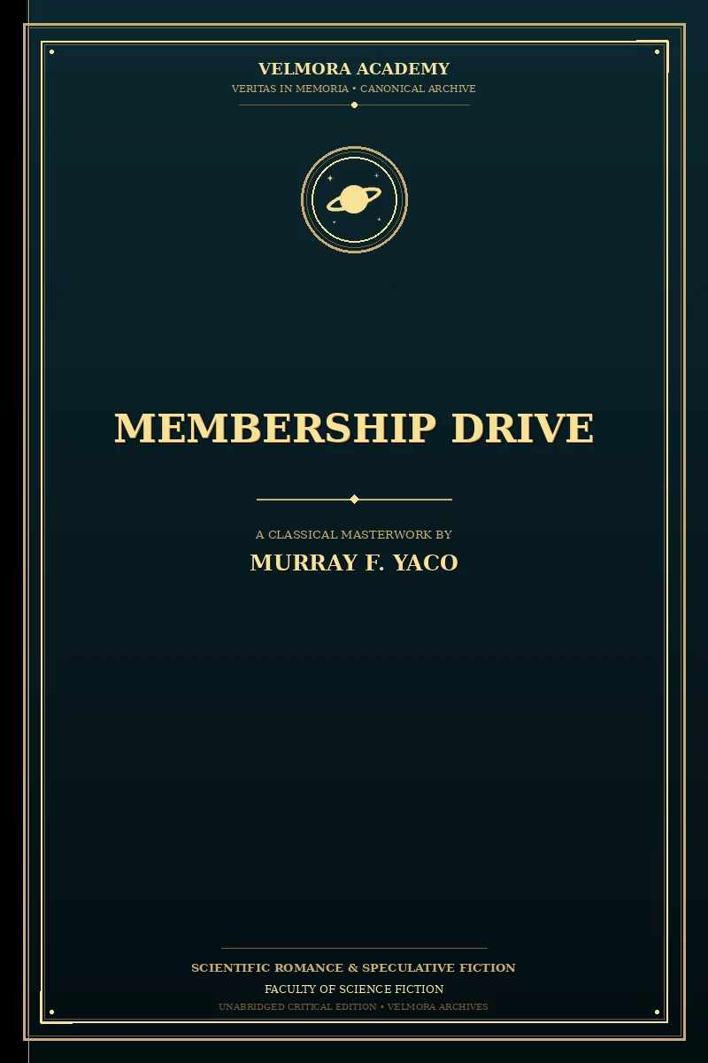 Cover of Membership Drive