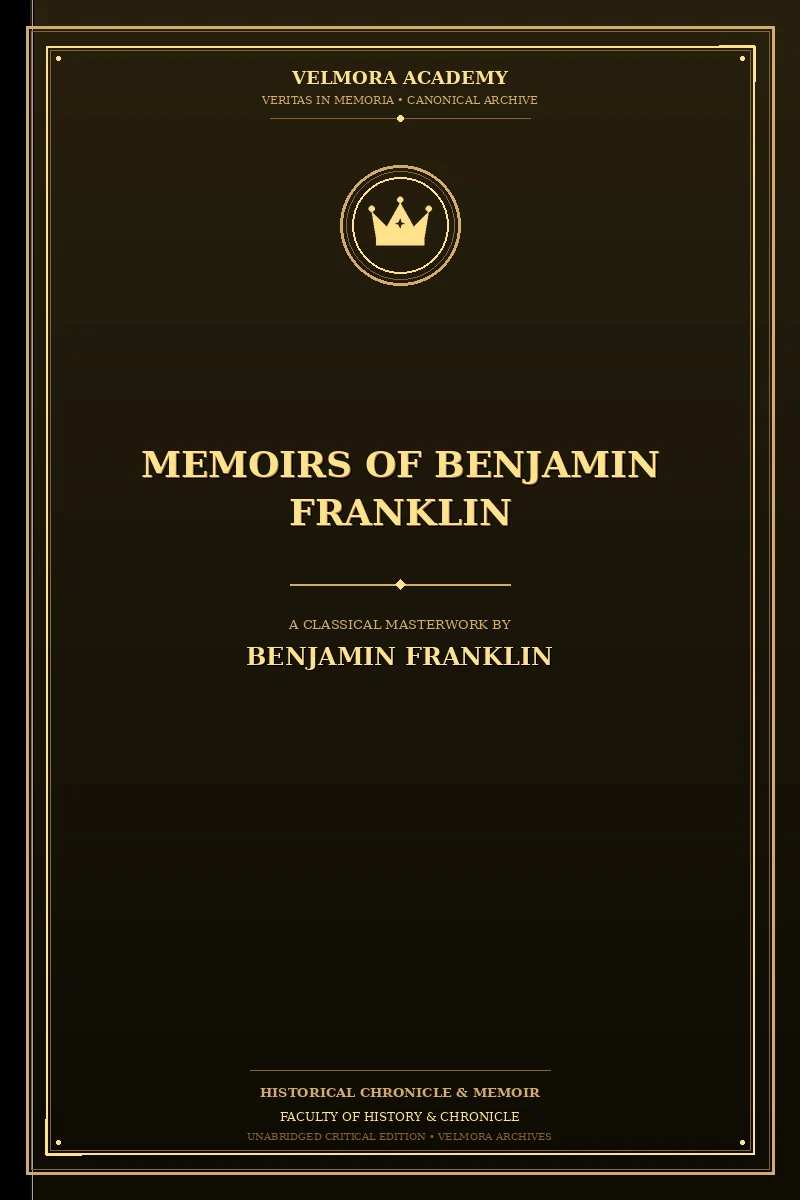 Memoirs of Benjamin Franklin