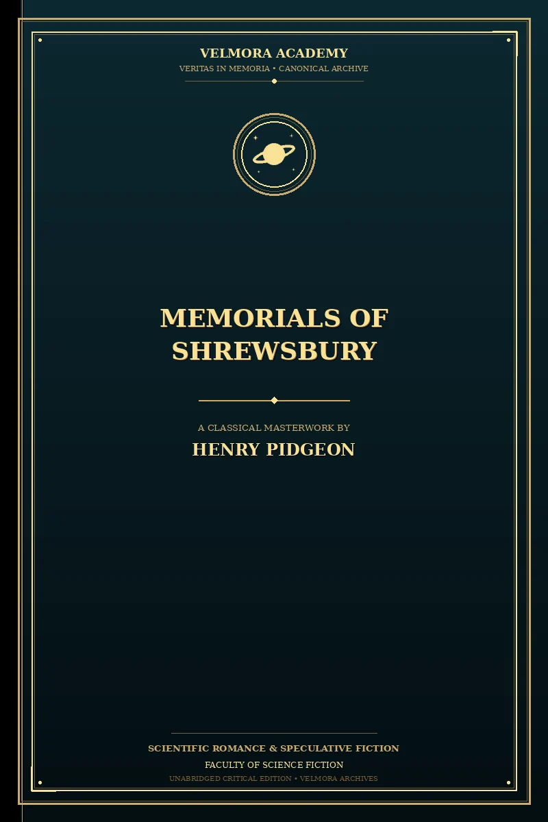 Memorials of Shrewsbury