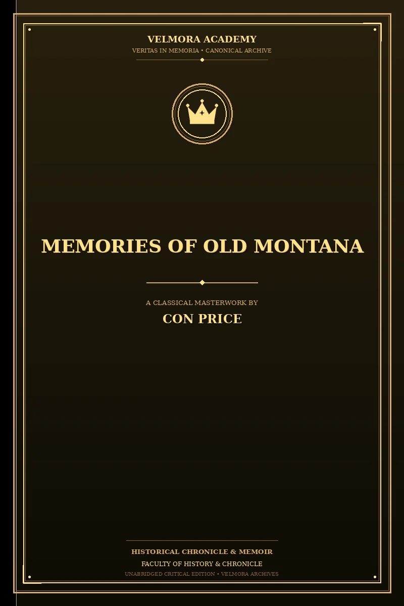 Memories of Old Montana