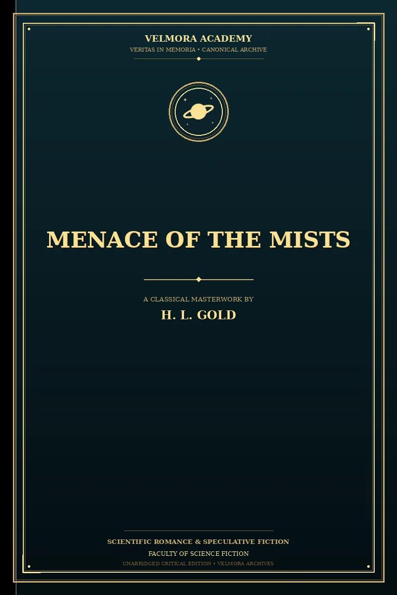 Cover of Menace of the Mists