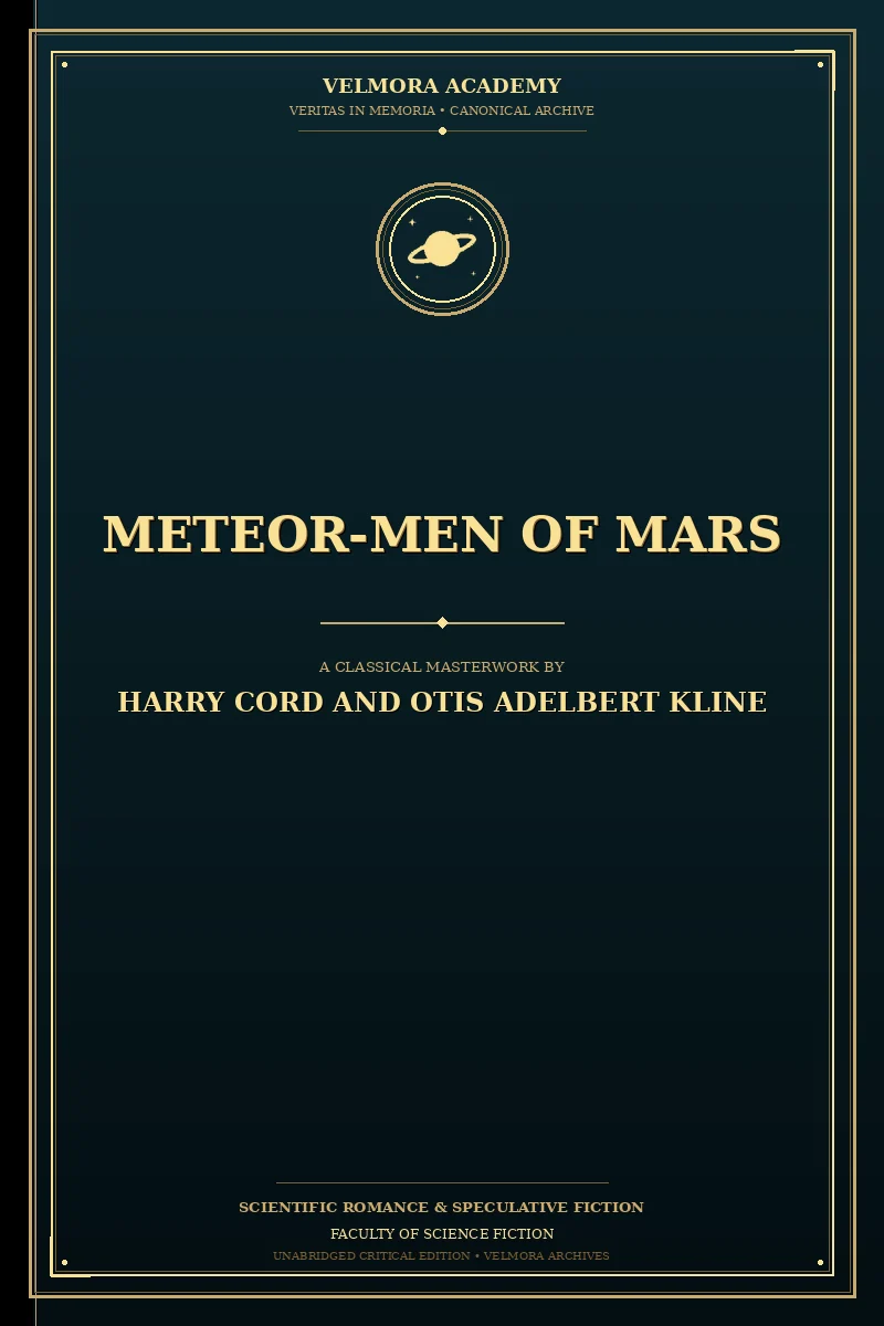 Cover of Meteor-Men of Mars