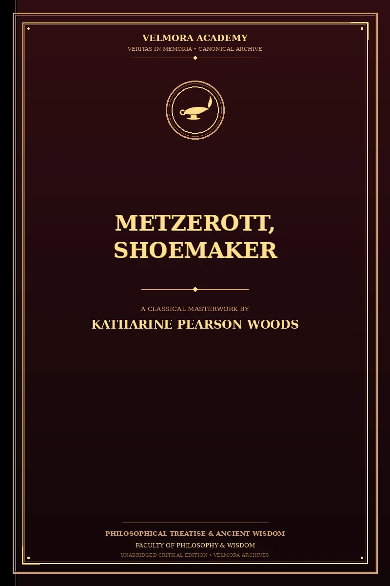 Cover of Metzerott, Shoemaker