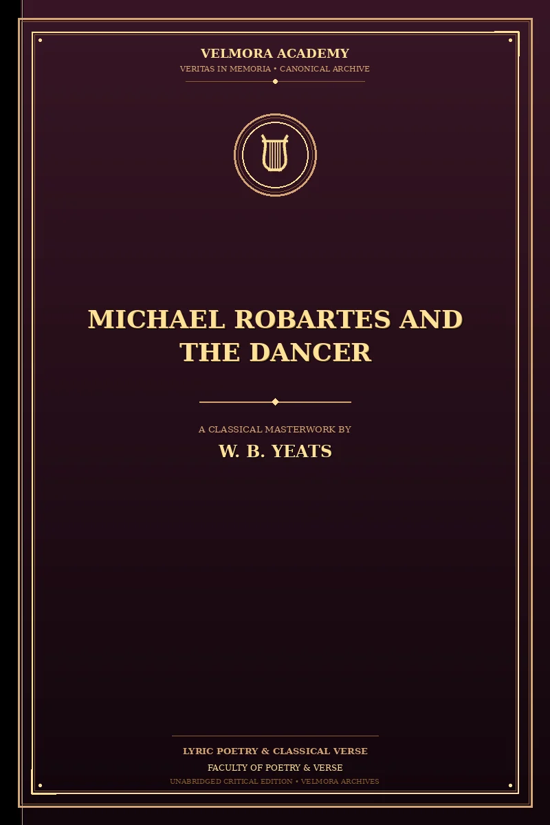 Cover of Michael Robartes and the dancer