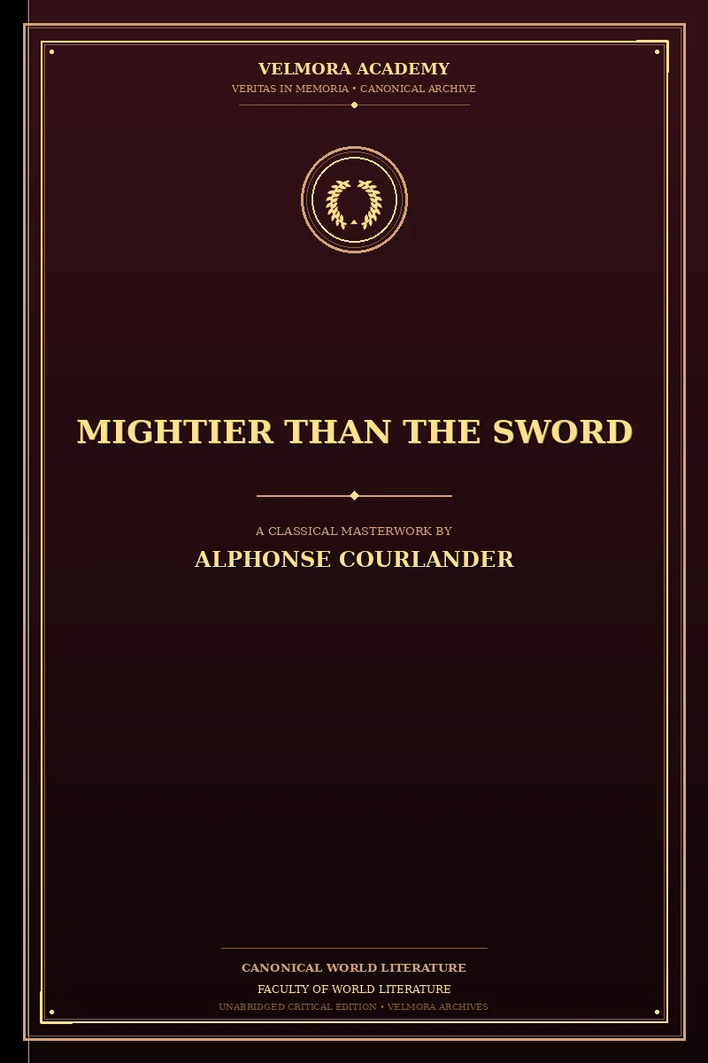 Mightier Than the Sword