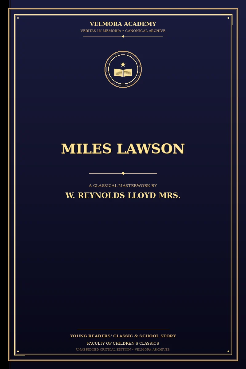 Cover of Miles Lawson