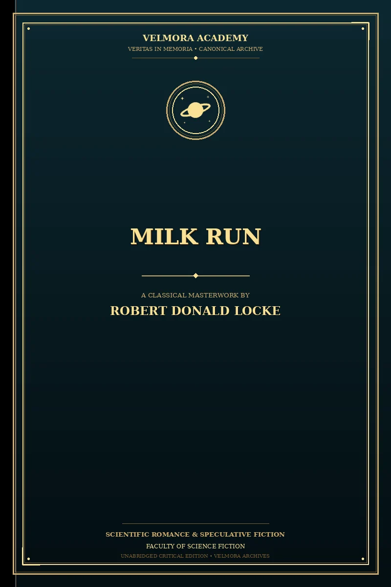 Cover of Milk Run