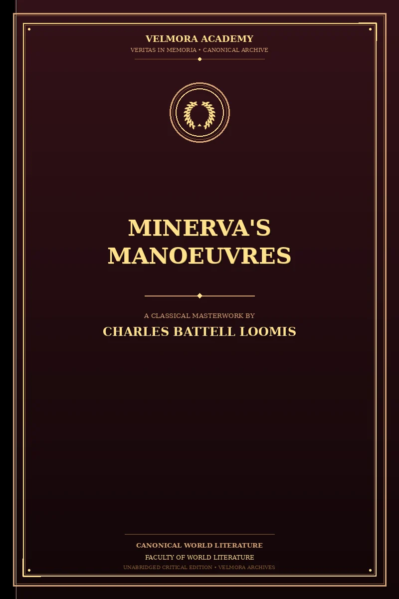 Cover of Minerva's Manoeuvres
