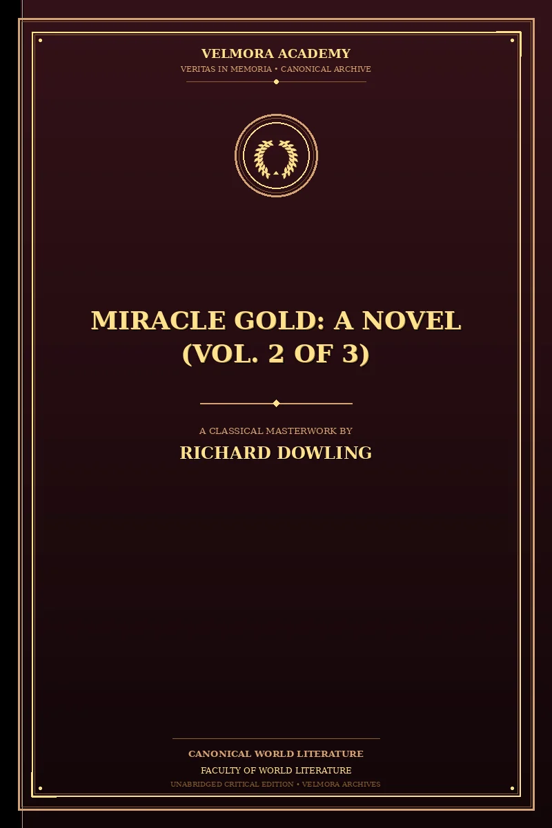 Cover of Miracle Gold: A Novel (Vol. 2 of 3)