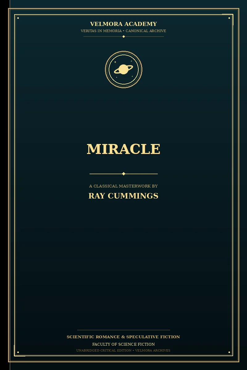 Cover of Miracle