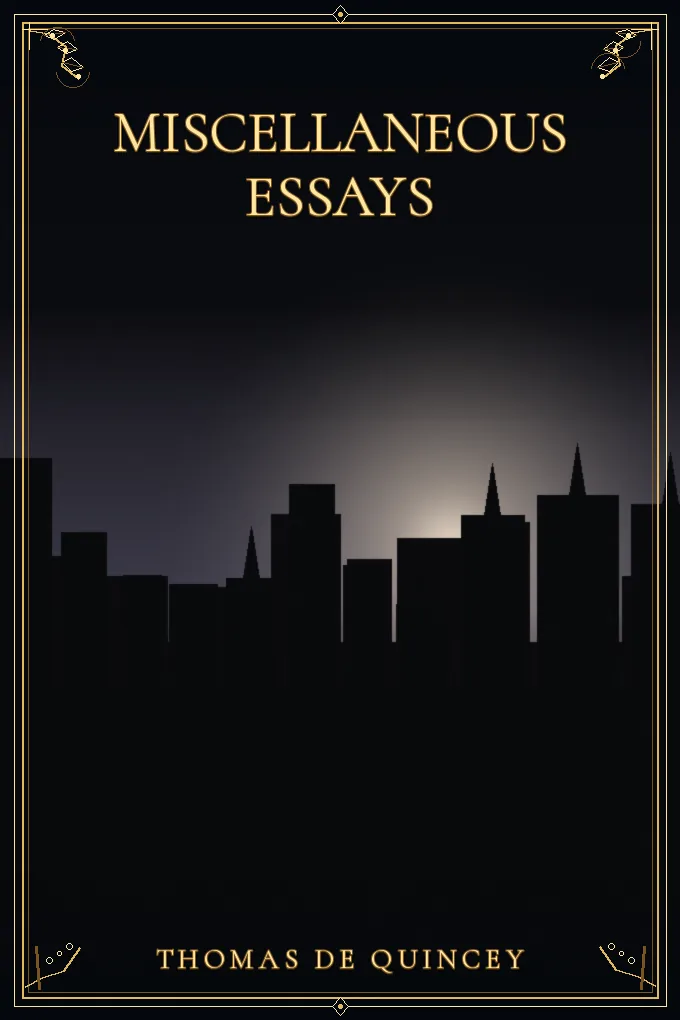 Cover of Miscellaneous Essays