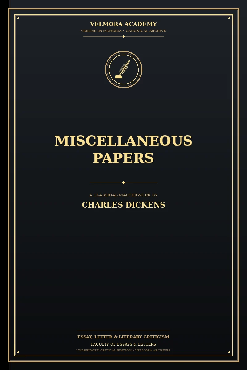 Miscellaneous Papers