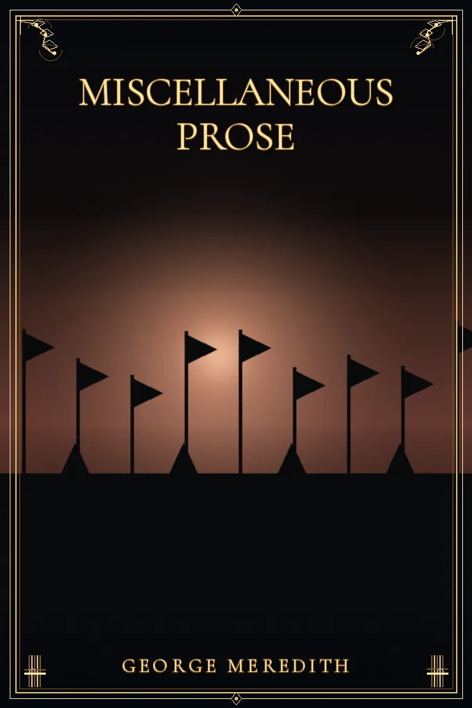 Cover of Miscellaneous Prose