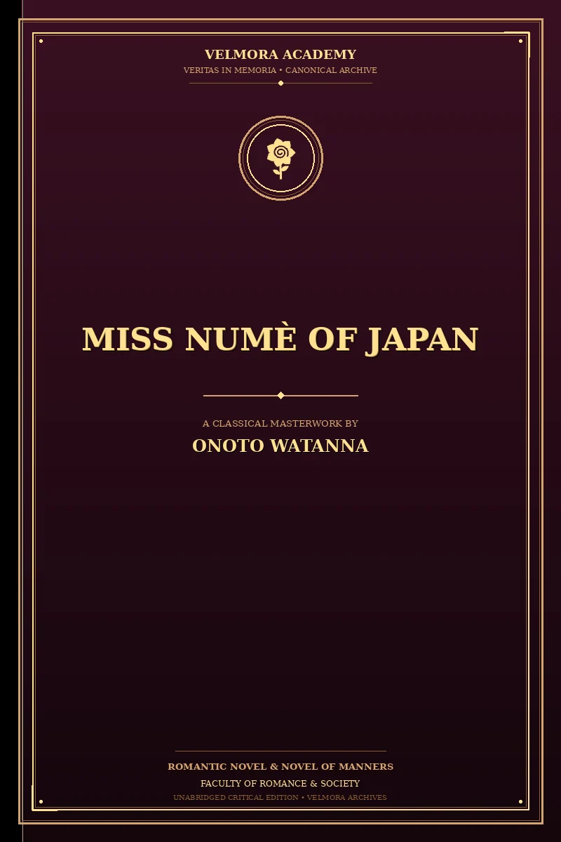 Miss Numè of Japan