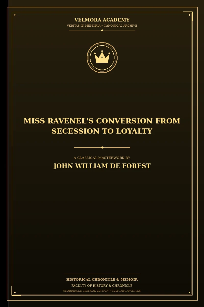 Miss Ravenel's Conversion from Secession to Loyalty