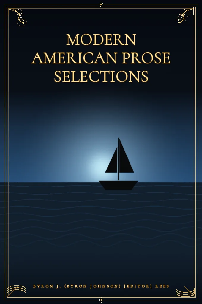 Cover of Modern American Prose Selections