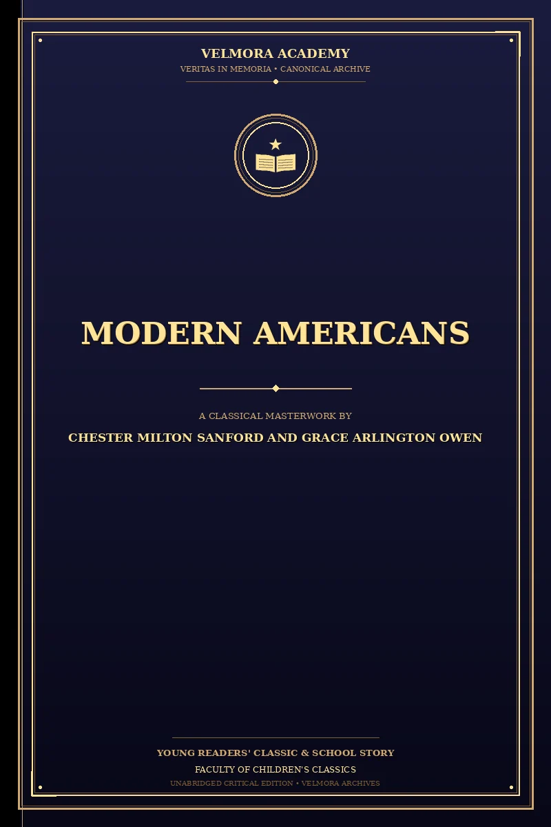 Cover of Modern Americans