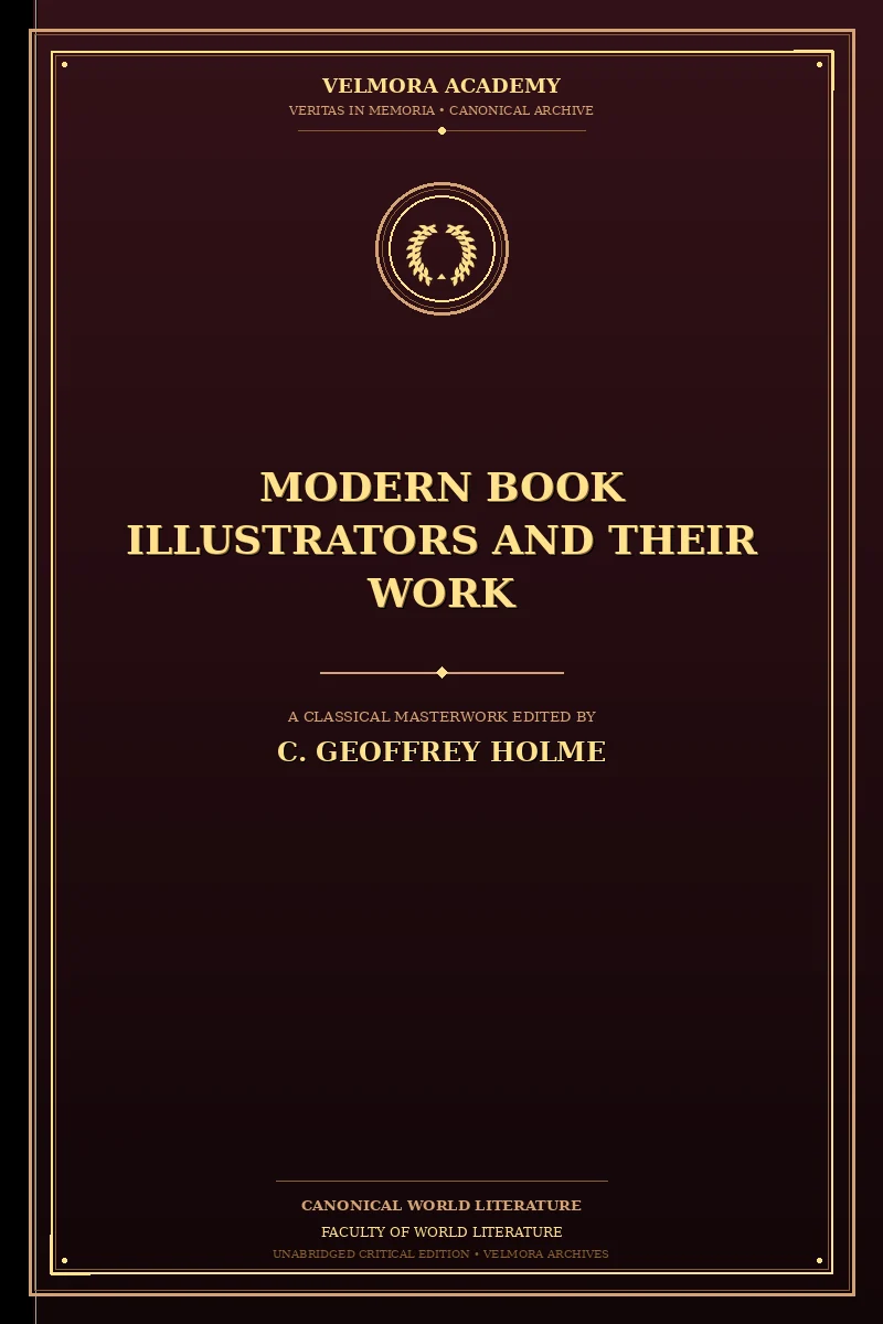Cover of Modern book illustrators and their work