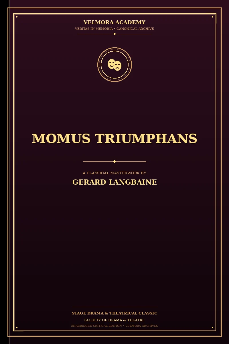 Cover of Momus Triumphans