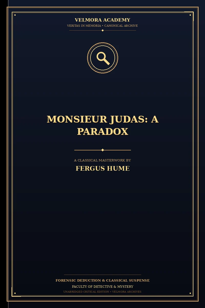 Monsieur Judas: A Paradox