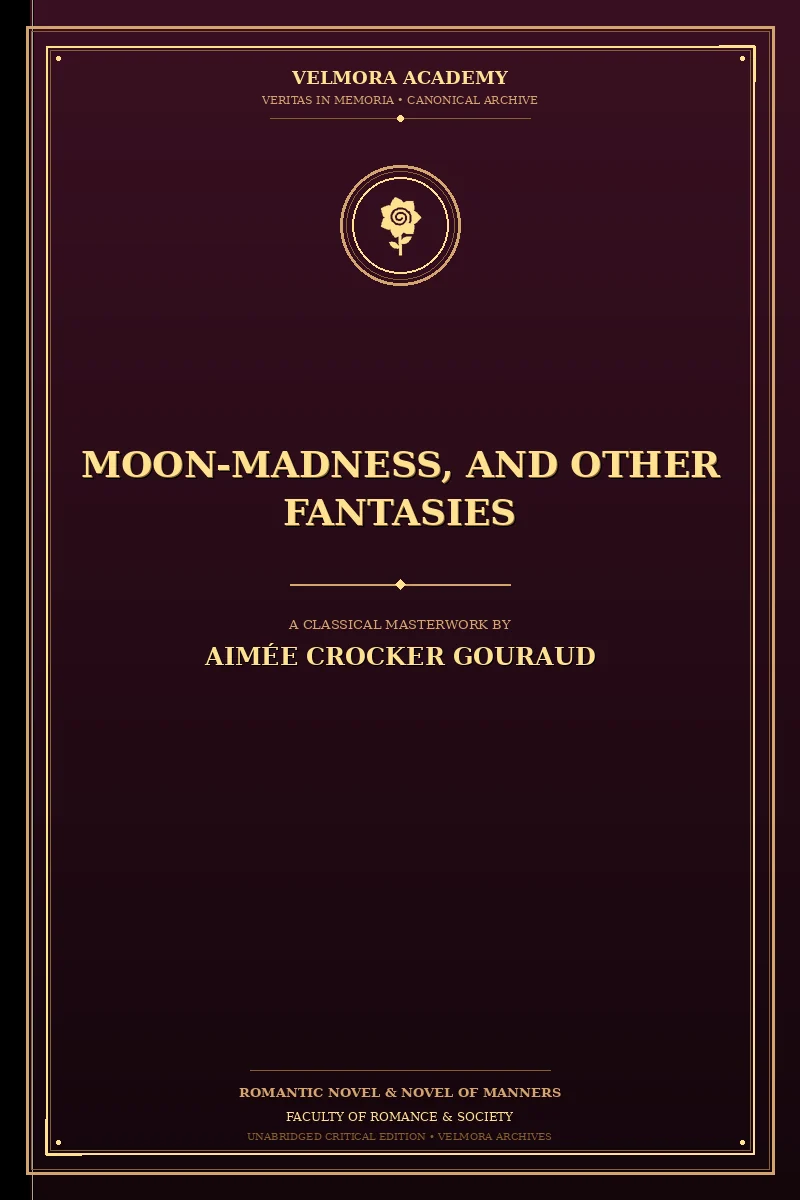 Cover of Moon-madness, and other fantasies