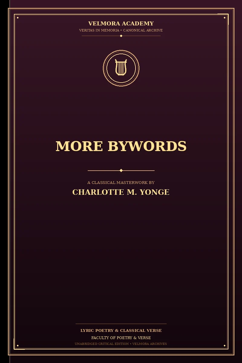 Cover of More Bywords