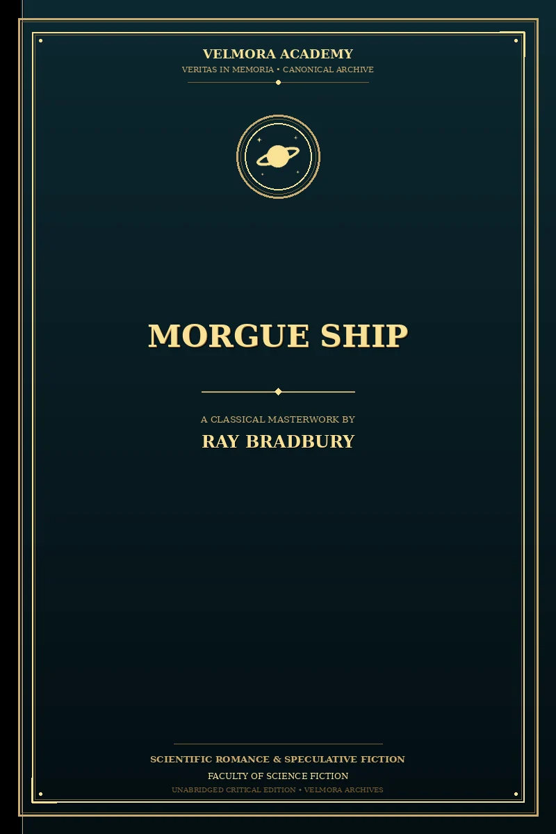 Cover of Morgue Ship