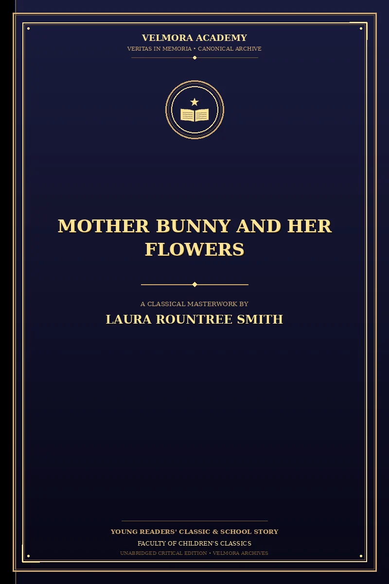 Mother Bunny and her flowers