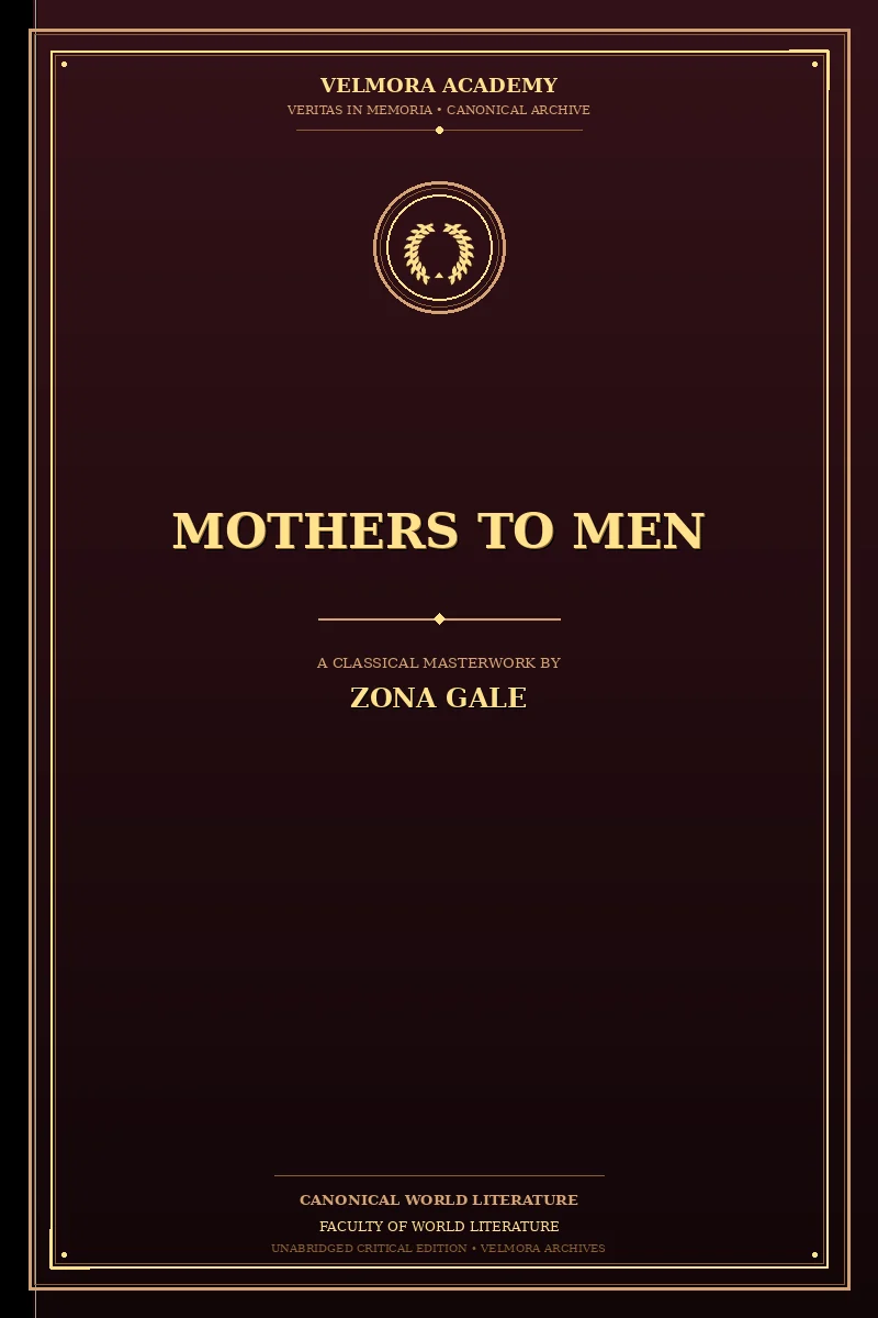 Mothers to Men