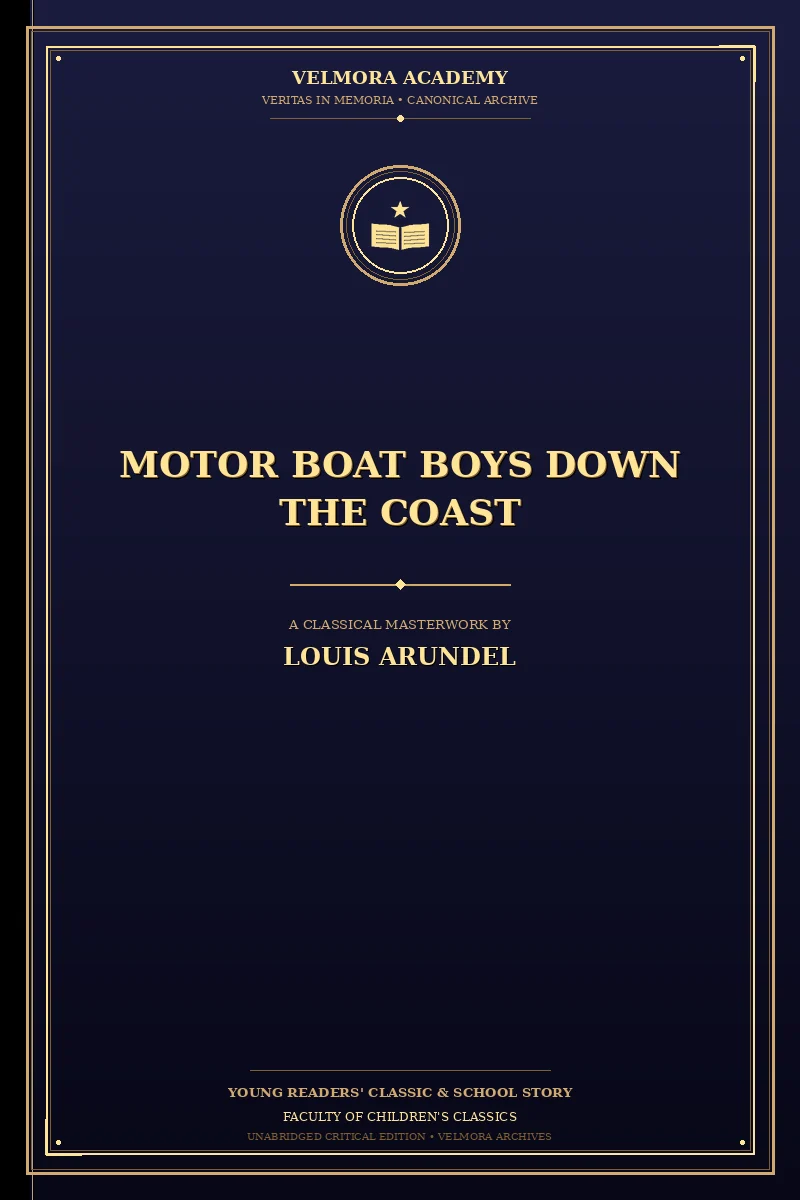 Cover of Motor Boat Boys Down the Coast