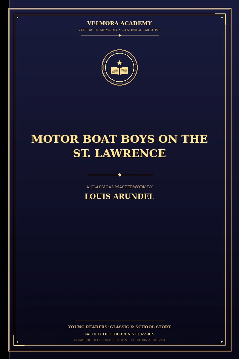 Cover of Motor Boat Boys on the St. Lawrence