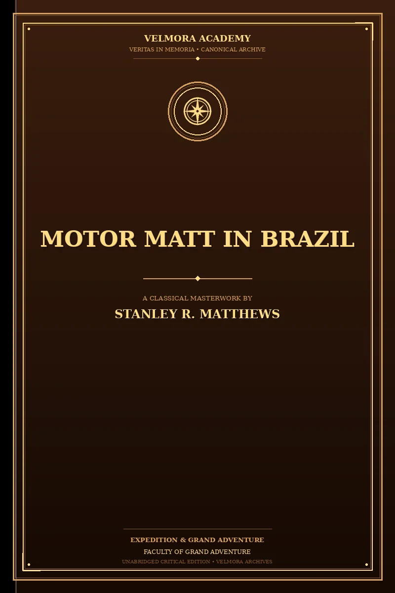 Cover of Motor Matt in Brazil