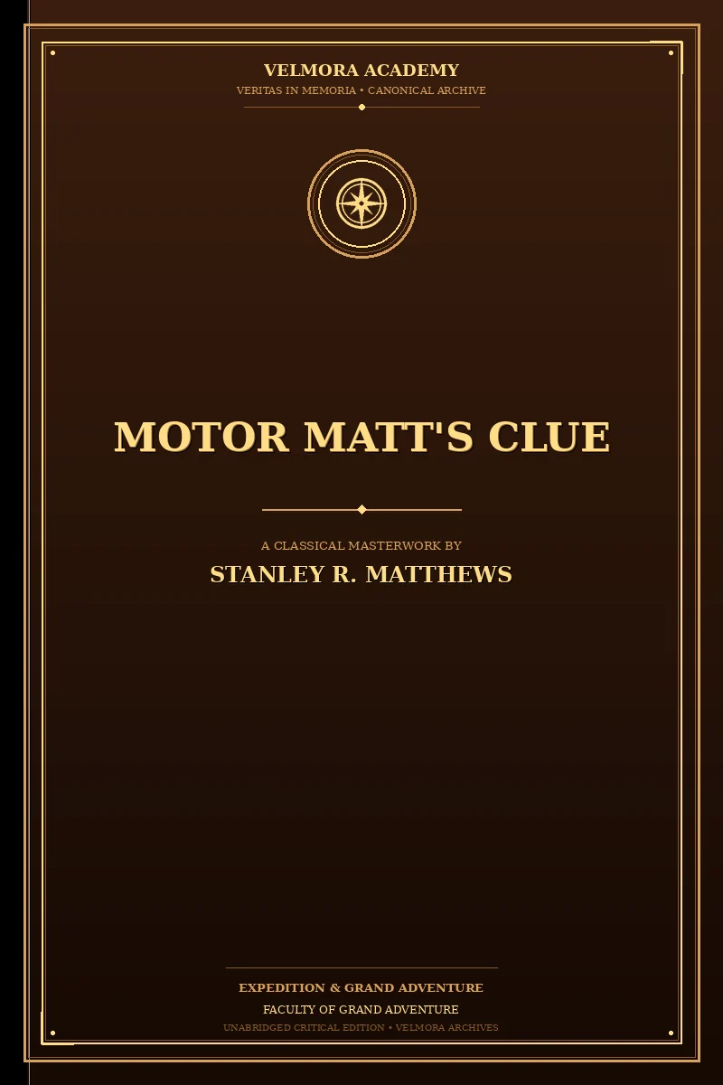 Motor Matt's Clue