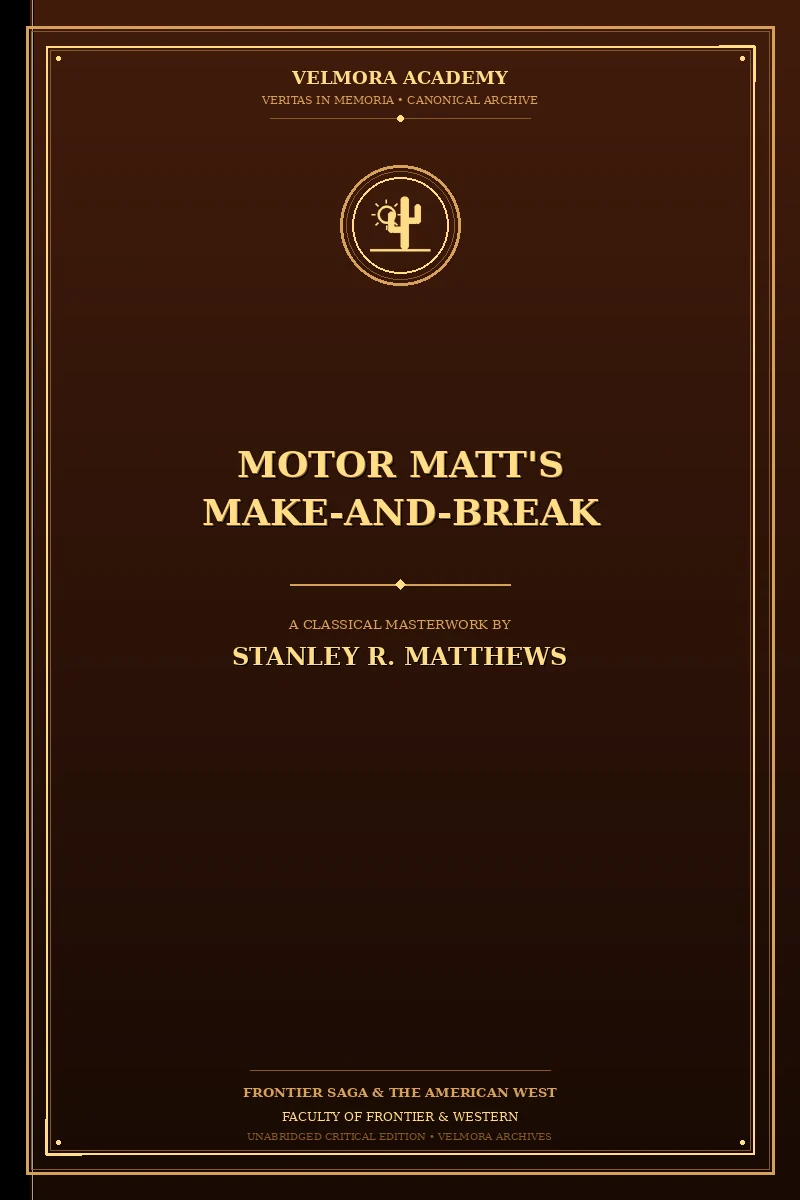 Motor Matt's Make-and-Break