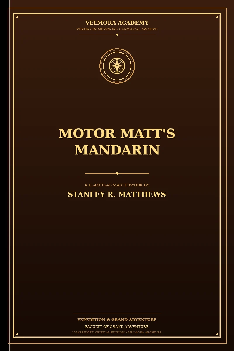 Motor Matt's Mandarin