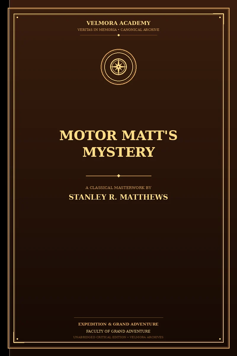Motor Matt's Mystery