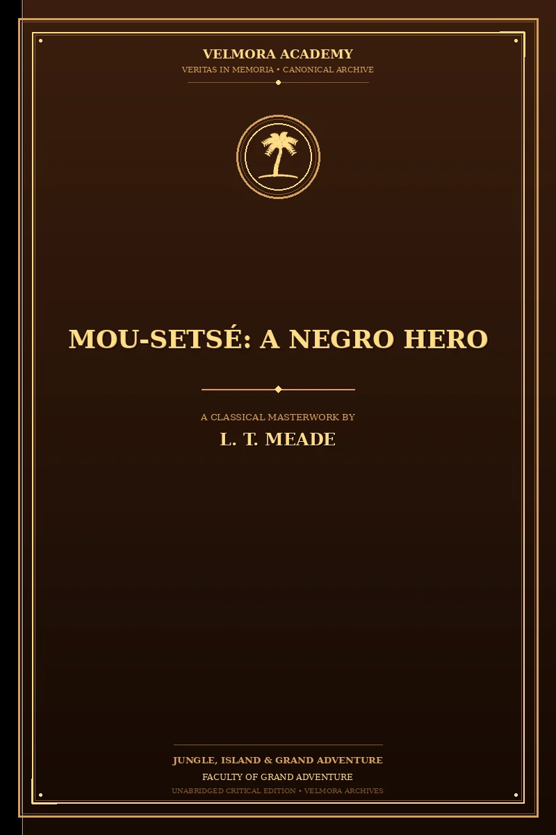 Cover of Mou-Setsé: A Negro Hero