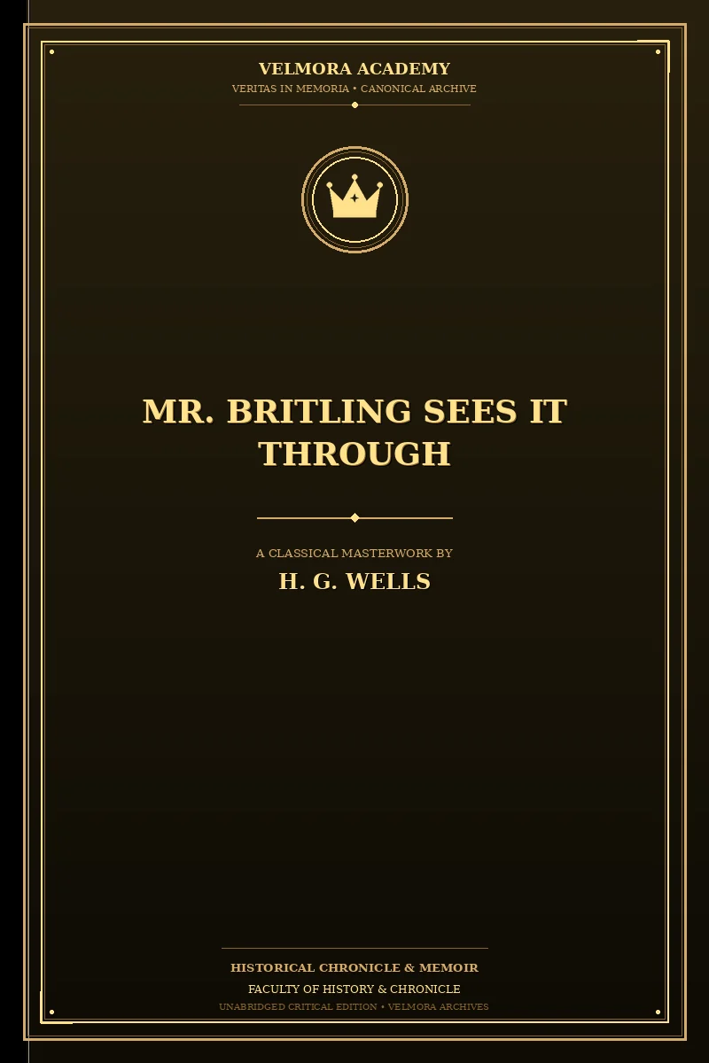 Mr. Britling Sees It Through