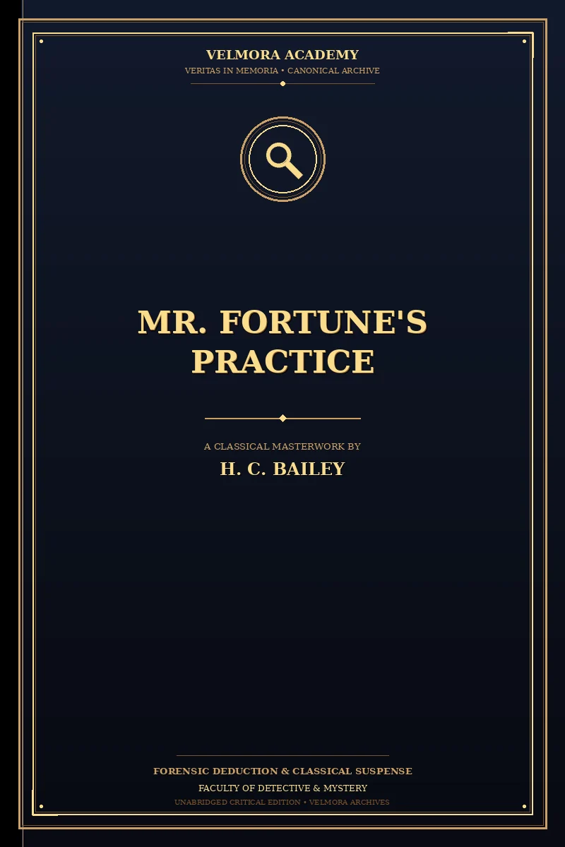 Cover of Mr. Fortune's Practice