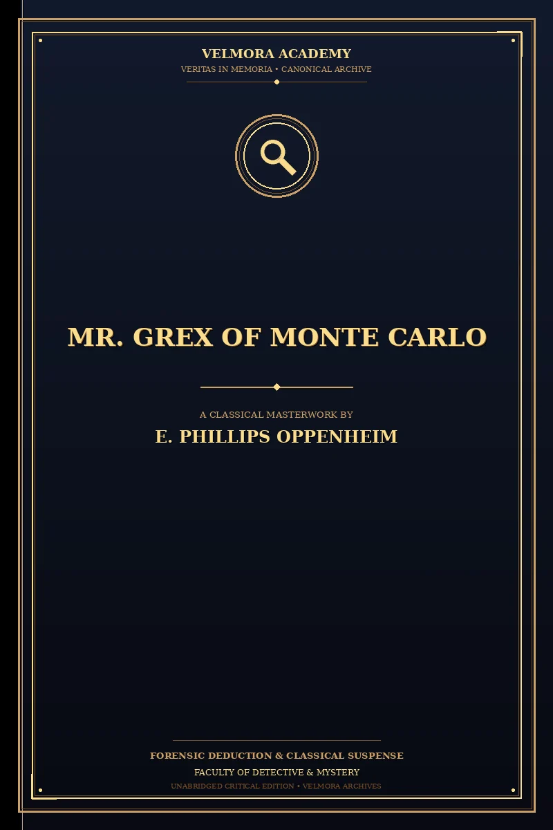 Cover of Mr. Grex of Monte Carlo