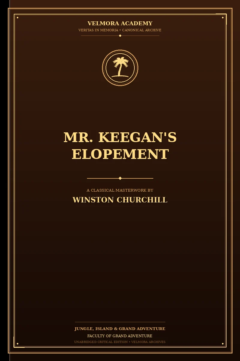 Cover of Mr. Keegan's Elopement
