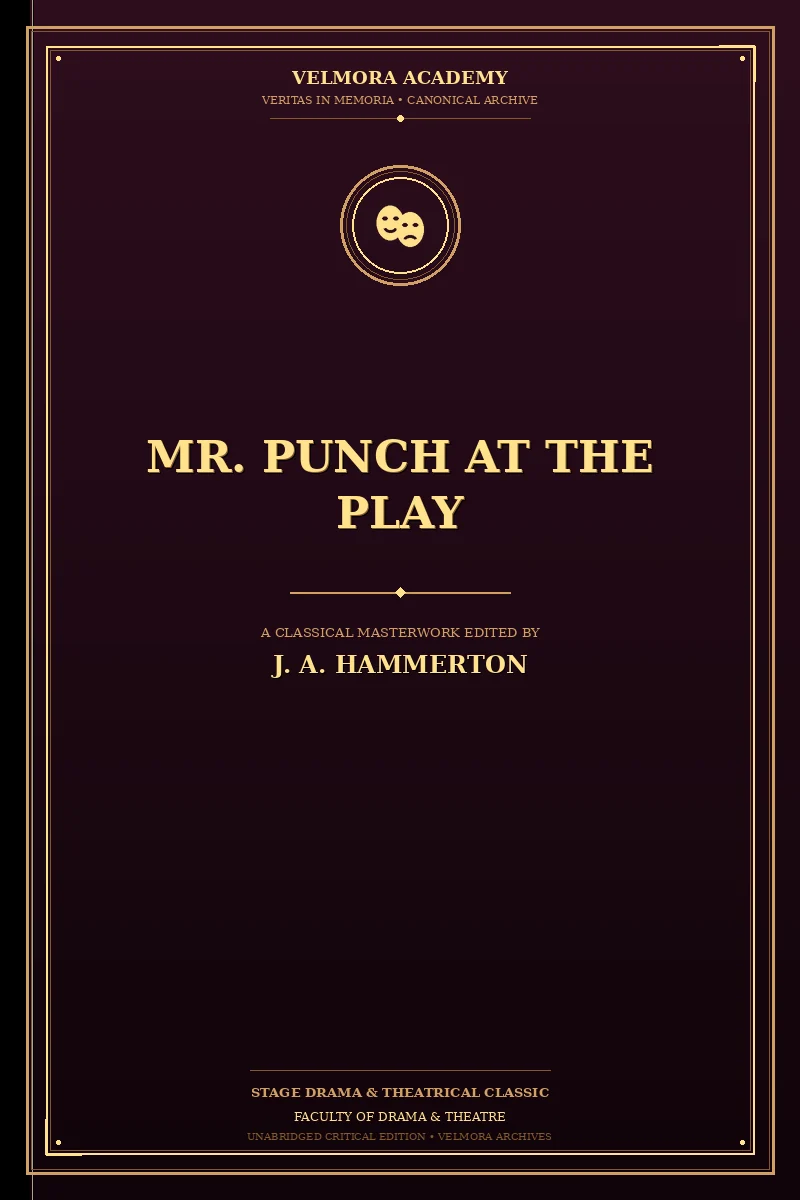 Mr. Punch at the Play